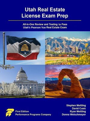 cover image of Utah Real Estate License Exam Prep